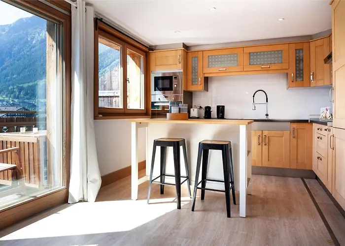 Appartement Le Mazot Vue Mont Blanc
